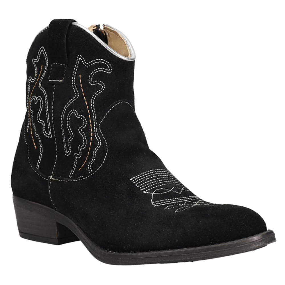 Dingo Women's 6" Daisy Mae Black Round Toe Western Bootie - DI861BLK - 6