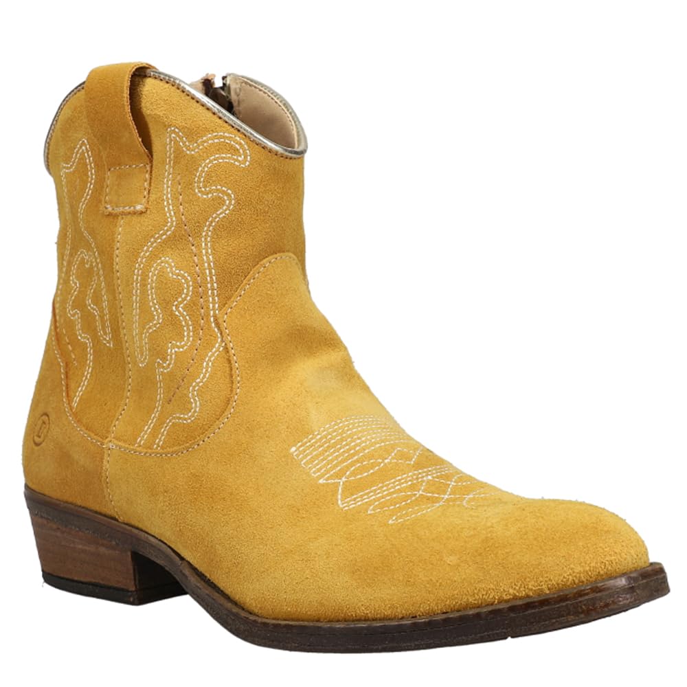 Dingo Women's 6" Daisy Mae Mustard Round Toe Western Bootie - DI861MUS - 6M