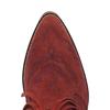 Dingo Women's 6" Tangles Cranberry Leather Snip Toe Western Bootie - DI908 - CRNBR - 6M