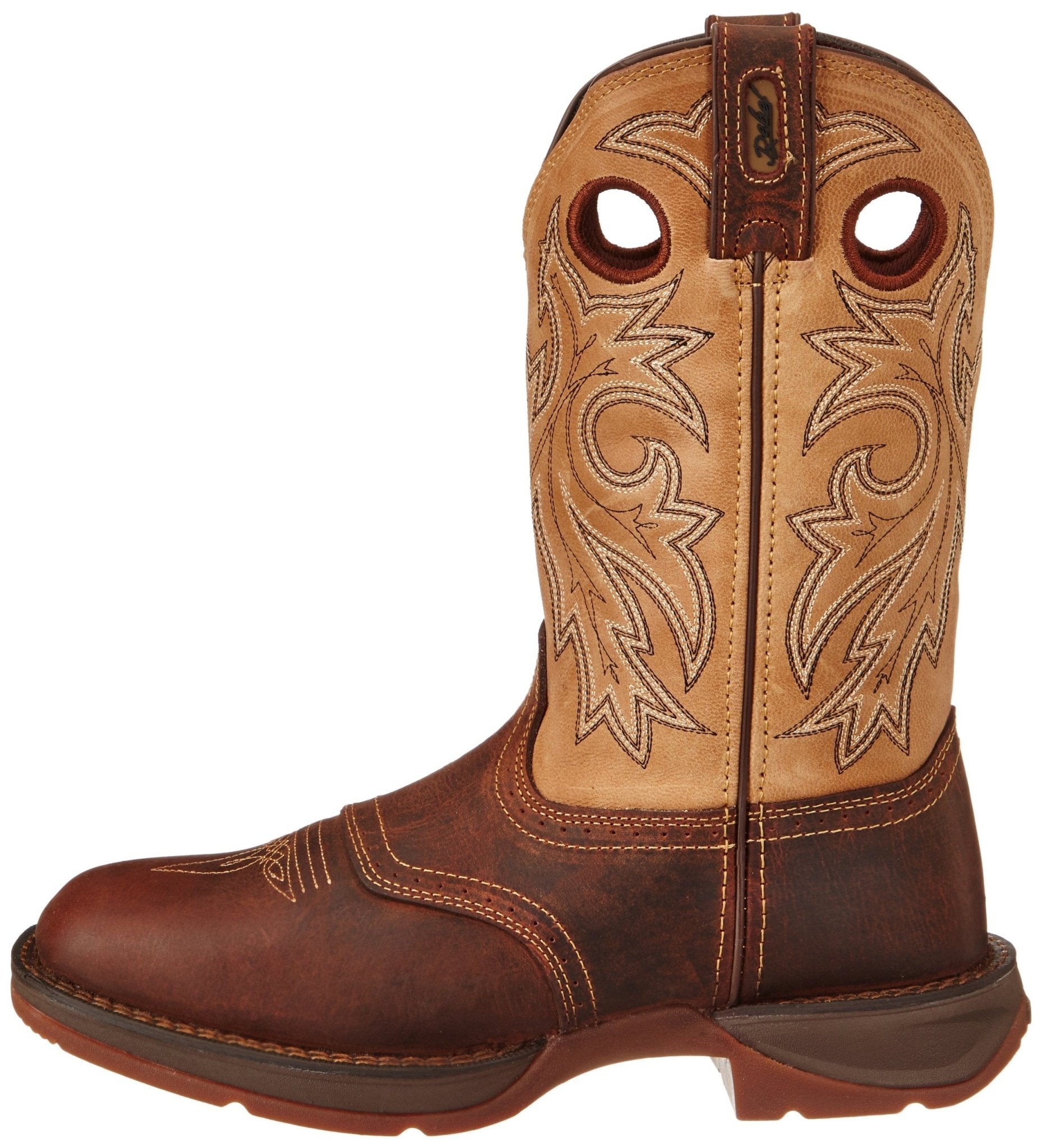 Durango Men's 11" Rebel Saddle Up Square Toe Western Boot - DB4442 - 7D