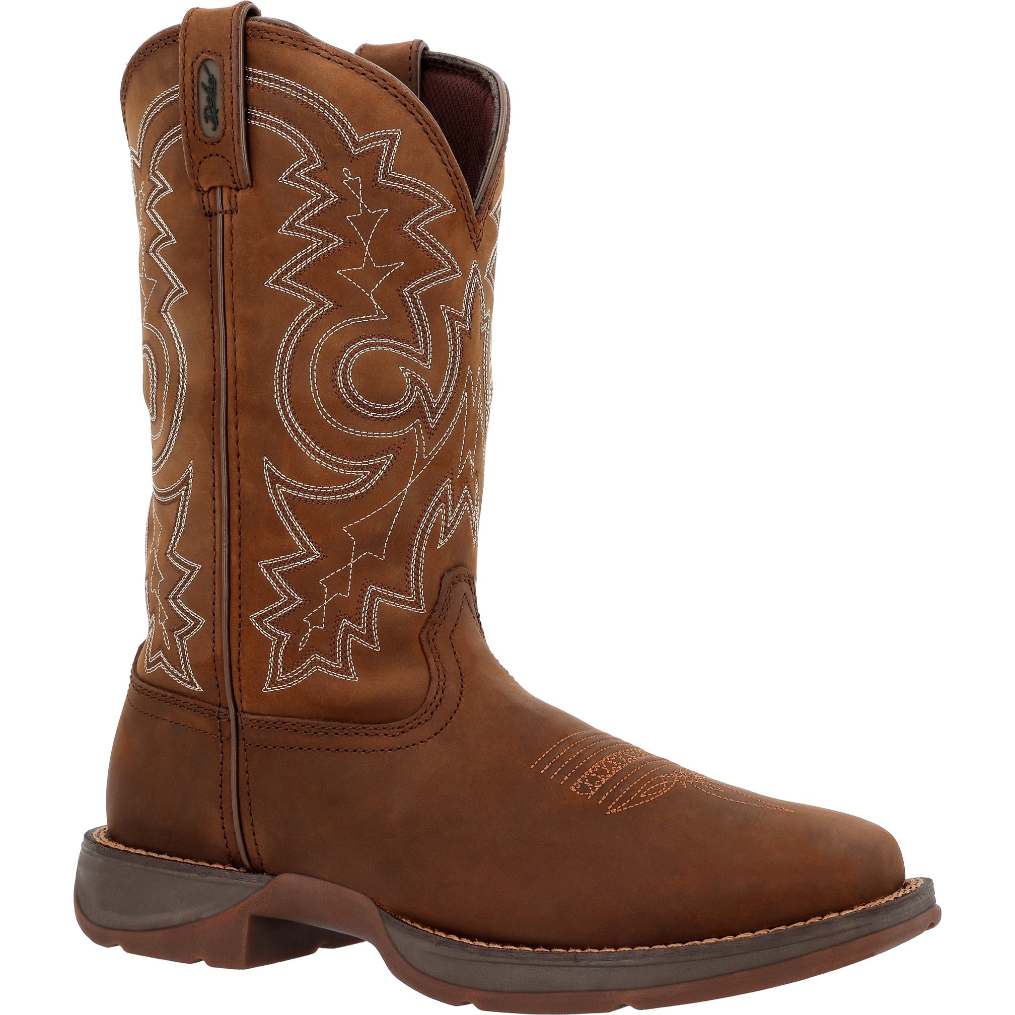 Durango Men's 12" Rebel Pull - On Square Toe Western Boot - DB4443 - 12EE