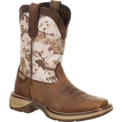 Durango Big Kids' Desert Camo 8" Western Boot - DBT0208Y - 3.5M