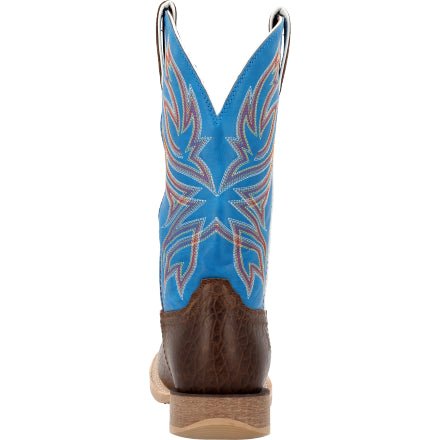 Men's Durango 12" Rebel Pro Bay Brown/Brilliant Blue Western Boot - DDB0421