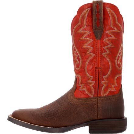 Durango Men's 12" Square Toe Saddlebrook Acorn Crimson Western Boot - DDB0447 - 7M