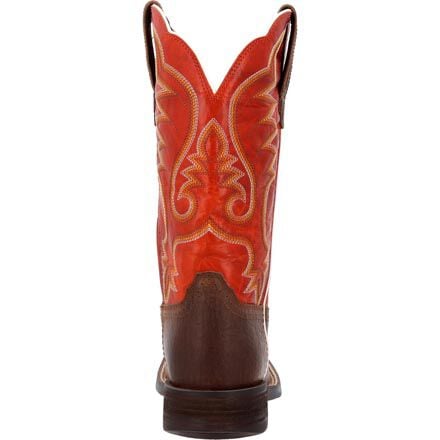 Durango Men's 12" Square Toe Saddlebrook Acorn Crimson Western Boot - DDB0447 - 7M