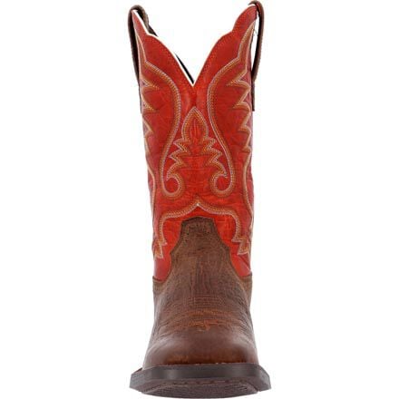 Durango Men's 12" Square Toe Saddlebrook Acorn Crimson Western Boot - DDB0447 - 7M