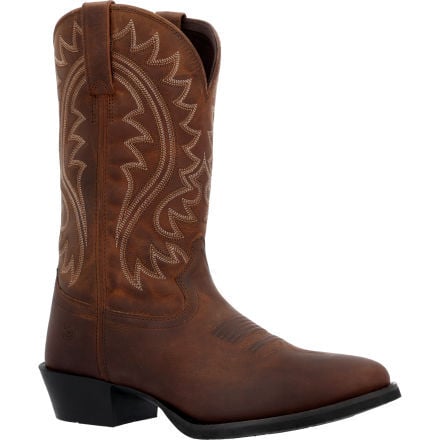 Durango Men's 12" Light Brown Round Toe Shyloh Western Boot - DDB0487 - 7M