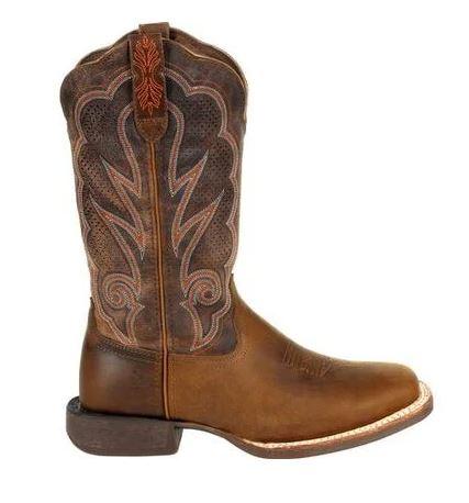 Women's Durango 12" Rebel Pro Cognac Ventilated Western Boot - DRD0376 - 6M