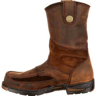 Georgia Boot Men's 10" Waterproof Georgia Athens Wellington Round Toe Work Boot - G4403 - 8M