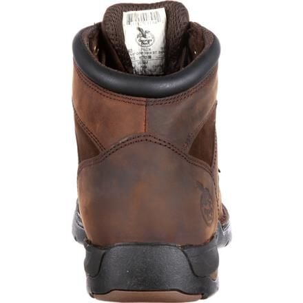 Georgia Boot Men's Athens 6" Moc Steel Toe Waterproof Work Boot - G7603 - 8M