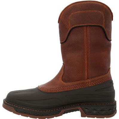 Georgia Boot Men's 11" Carbo - Tec LTR Waterproof Square Toe Pull - On Work Boot - GB00470 - 8M