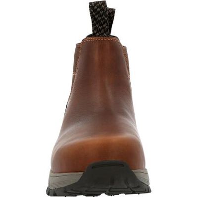 Georgia Boot Men's 5" Eagle Trail Waterproof Round Toe Chelsea Boot - GB00478 - 8M