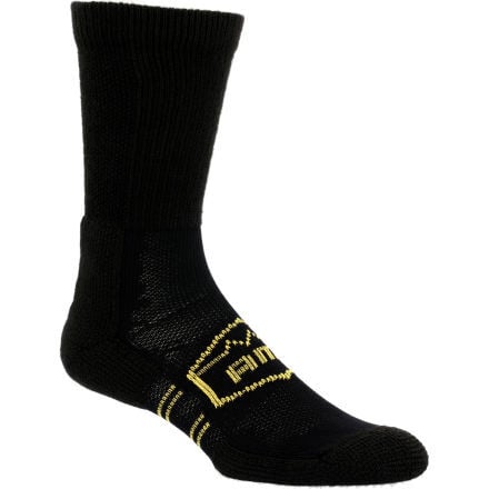 Georgia Boot AMP Black Max Comfort Crew Socks - GB9384 - L