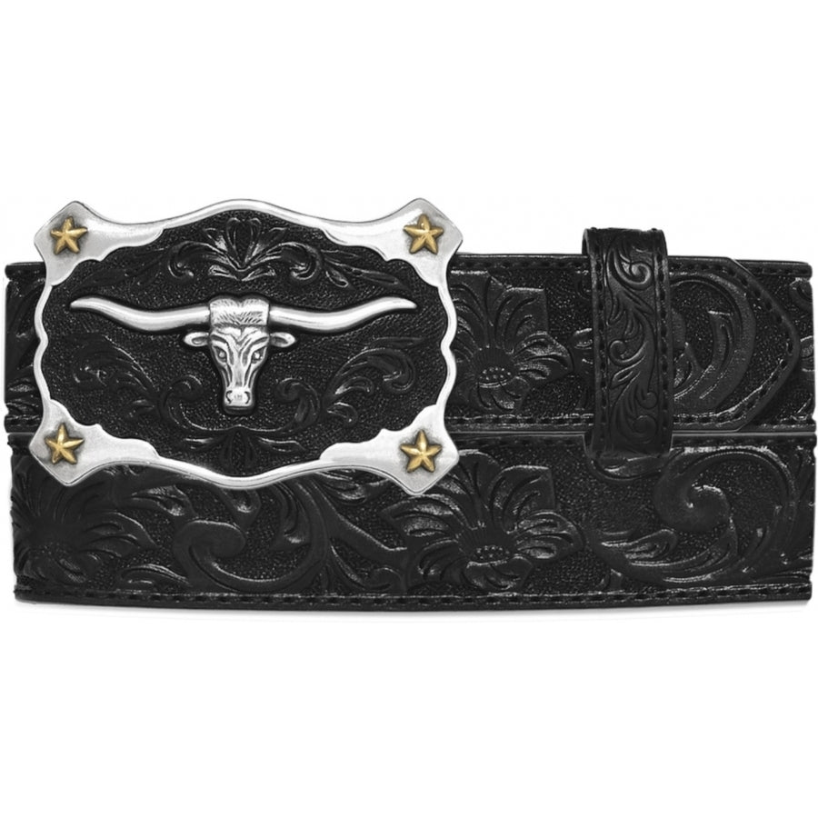 Justin Men's Classic Longhorn Belt Black - C11193 - 32