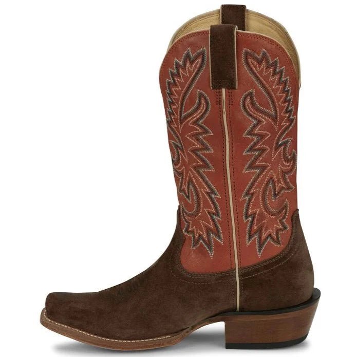 Justin Men's 13" Jimmy Orange Square Toe Western Boot - FN7252-8D