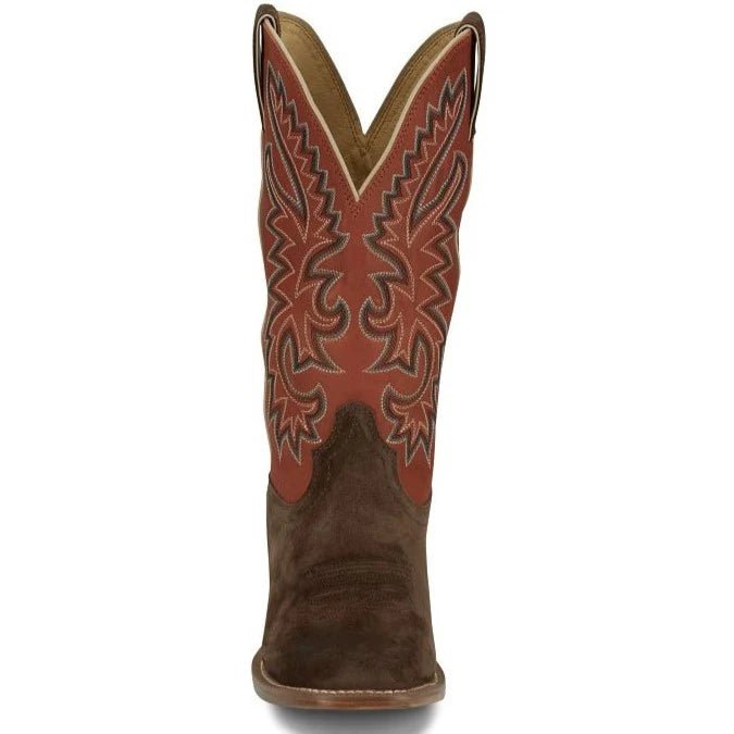 Justin Men's 13" Jimmy Orange Square Toe Western Boot - FN7252-8D