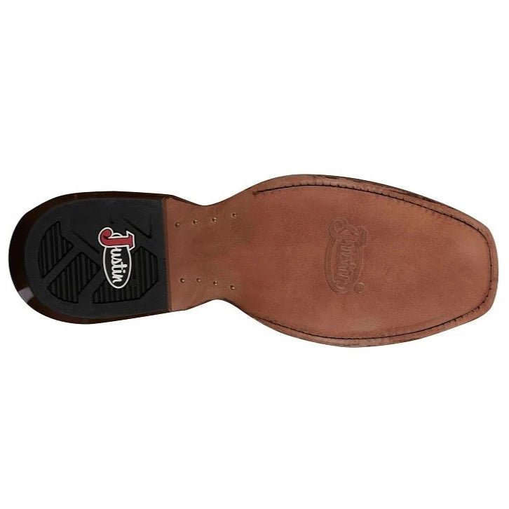 Justin Men's 13" Jimmy Orange Square Toe Western Boot - FN7252-8D