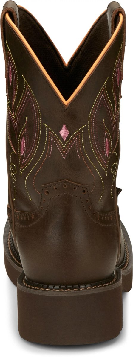 Justin Women's 8" Gemma Round Toe Western Boots - GY9526 - 6B