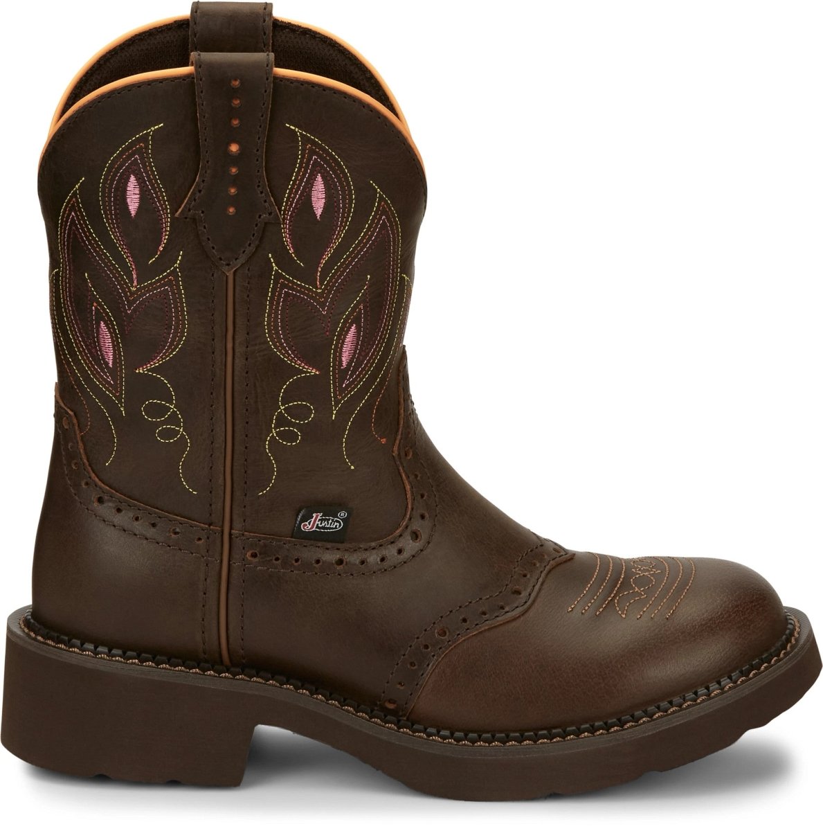 Justin Women's 8" Gemma Round Toe Western Boots - GY9526 - 6B