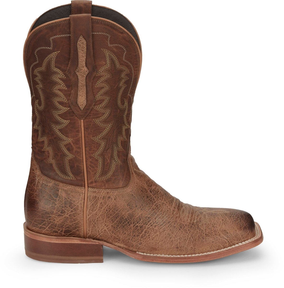 Tony Lama Men's 11" Gold and Tan Lowden Western Boot - TL3029 - 8D