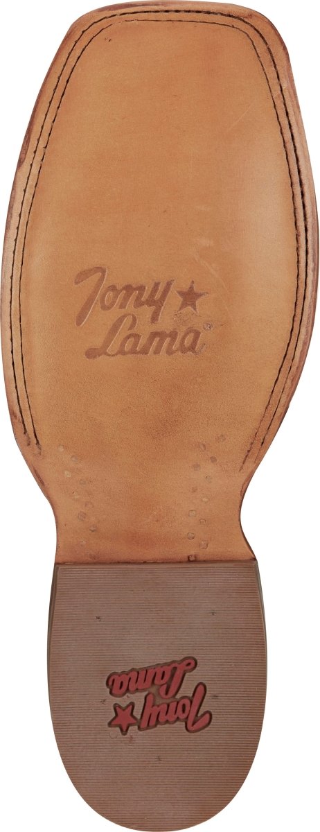 Tony Lama Men's 11" Gold and Tan Lowden Western Boot - TL3029 - 8D