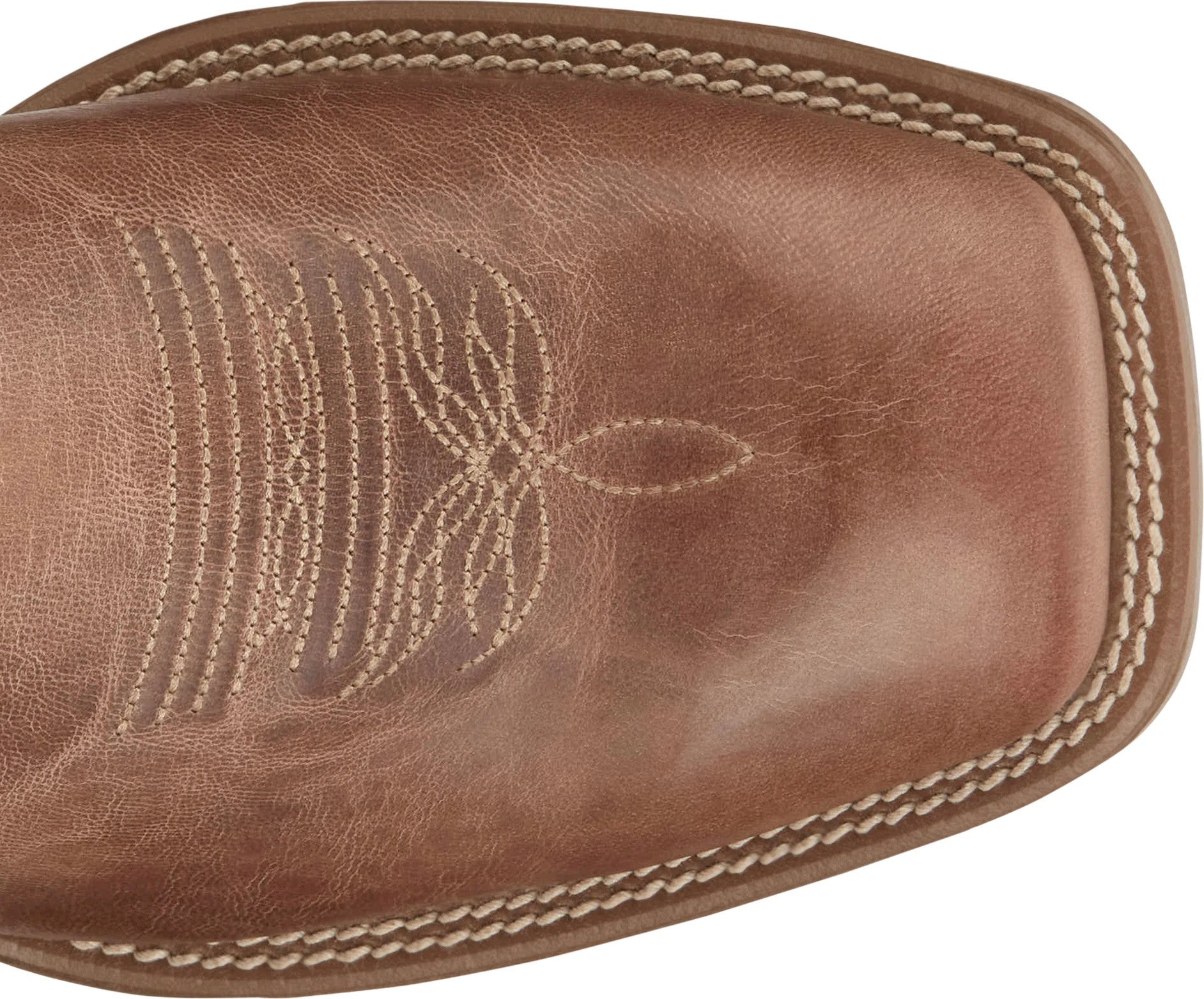 Justin Men's 11" Pickett Tan Goat Wide Square Toe Western Boot - UN7150 - 8D