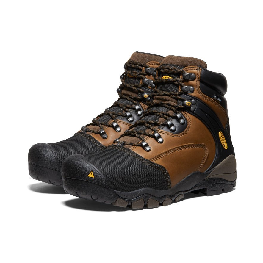 KEEN Utility Men's 6" Louisville Steel Toe Waterproof Metguard Work Boot - 1007969 - 7D