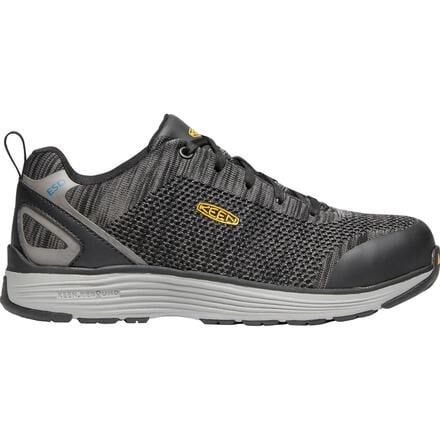 KEEN Utility Men's Sparta Black Aluminum Toe Work Shoe - 1021349 - 7D