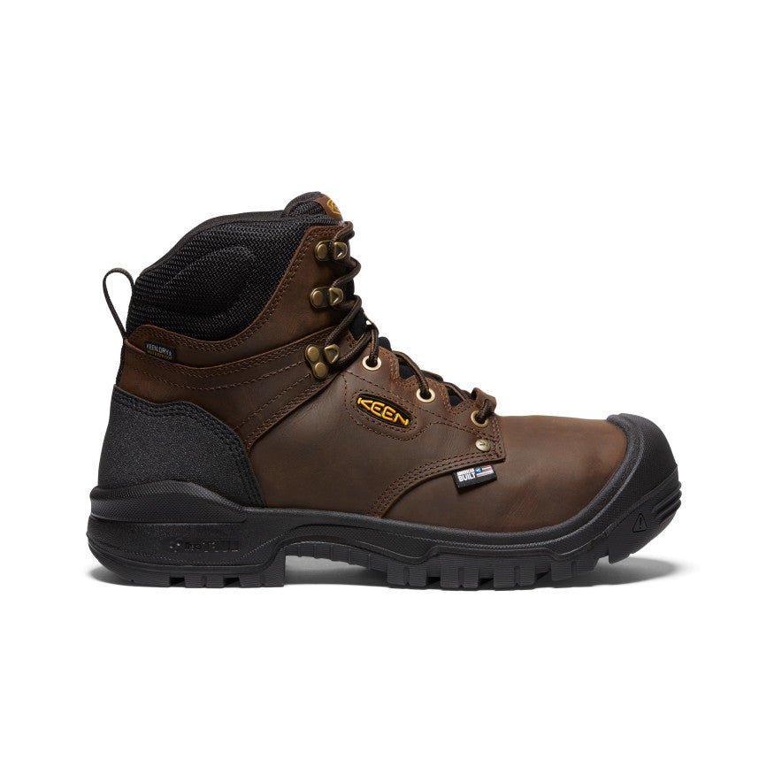 KEEN Utility Men's Independence 6" Met Guard Waterproof Work Boot - 1027107 - 7D