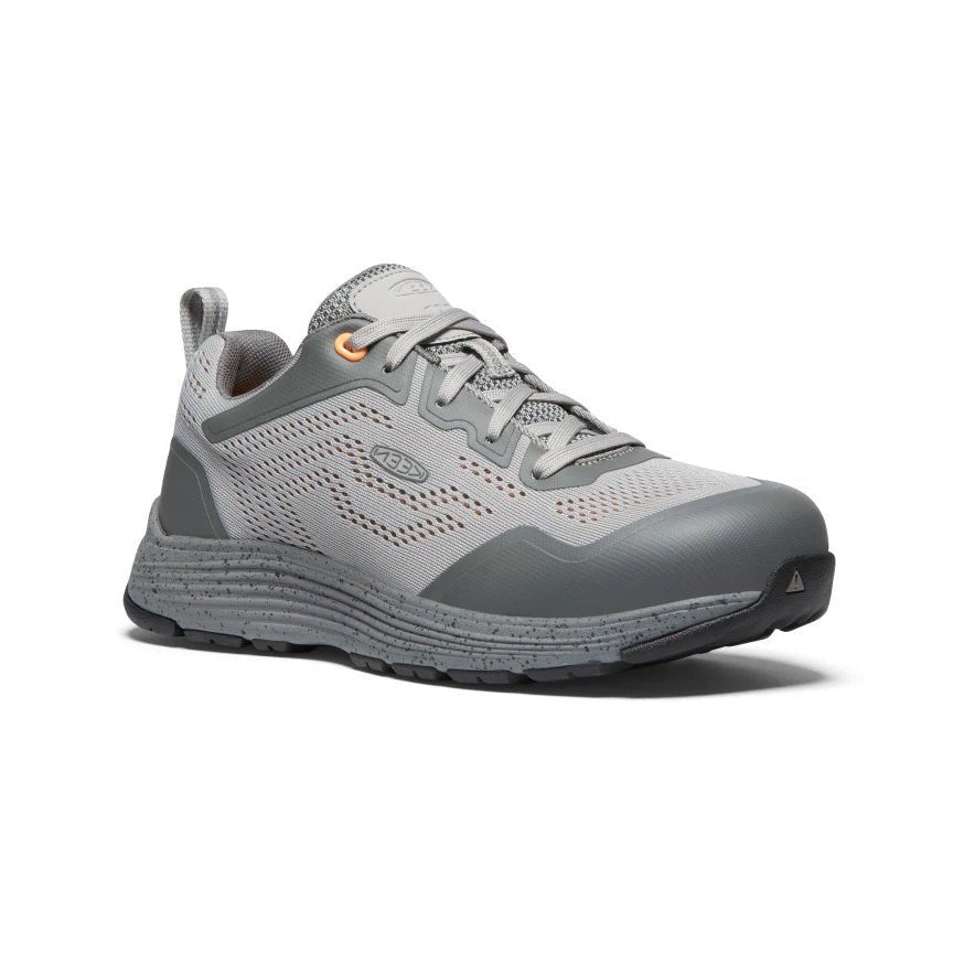 KEEN Utility Women's Sparta 2 Drizzle & Papaya Aluminum Toe Work Shoe - 1027459 - 5M