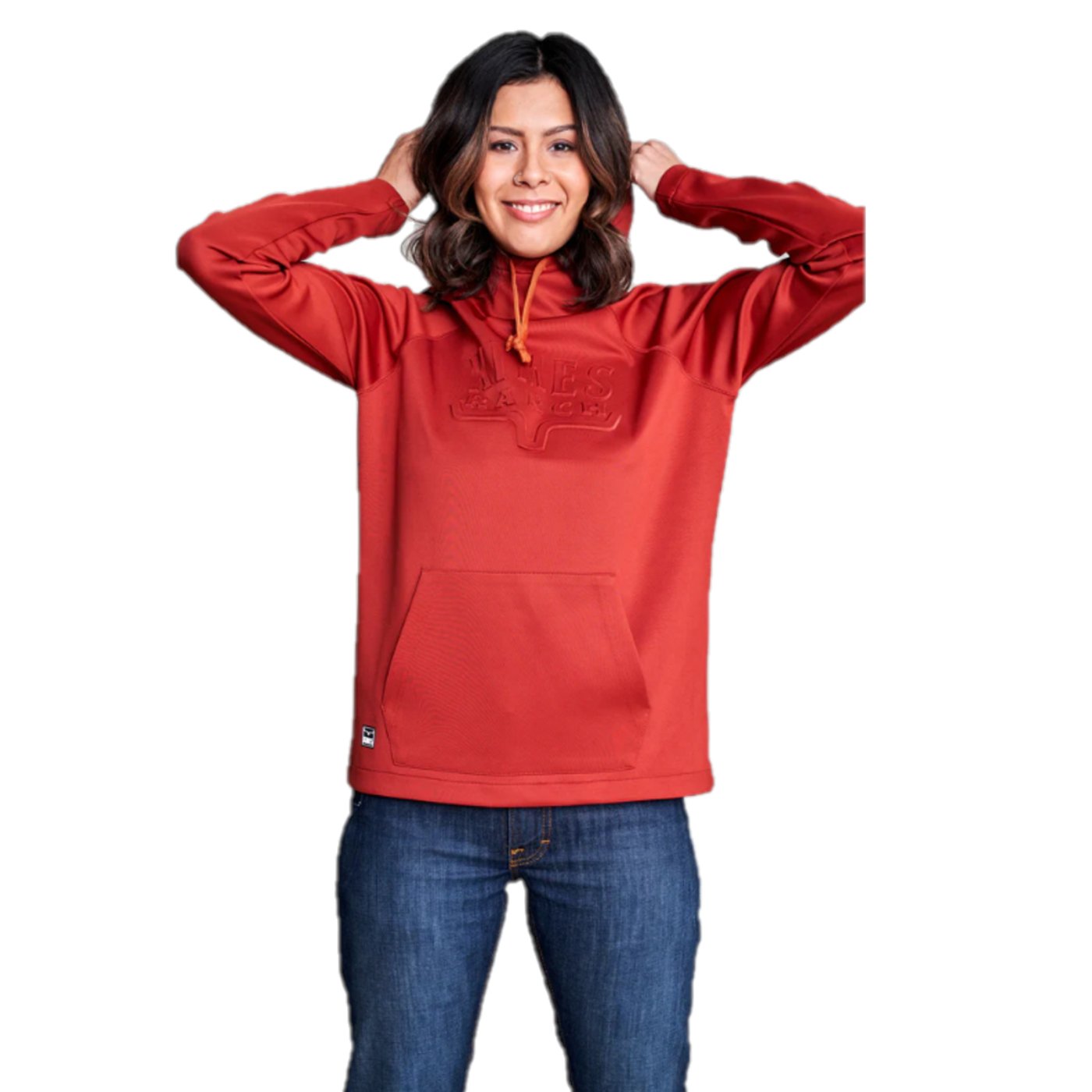 Kimes Ranch Women's Sedona Bossed Rust Hoodie - F22 - 345322 - S