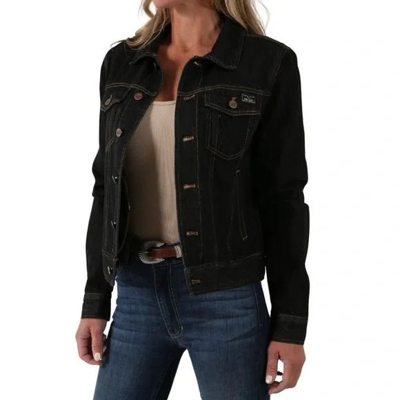 Kimes Ranch Women's Langley Trucker Black Jacket - F23 - 14012403 - S