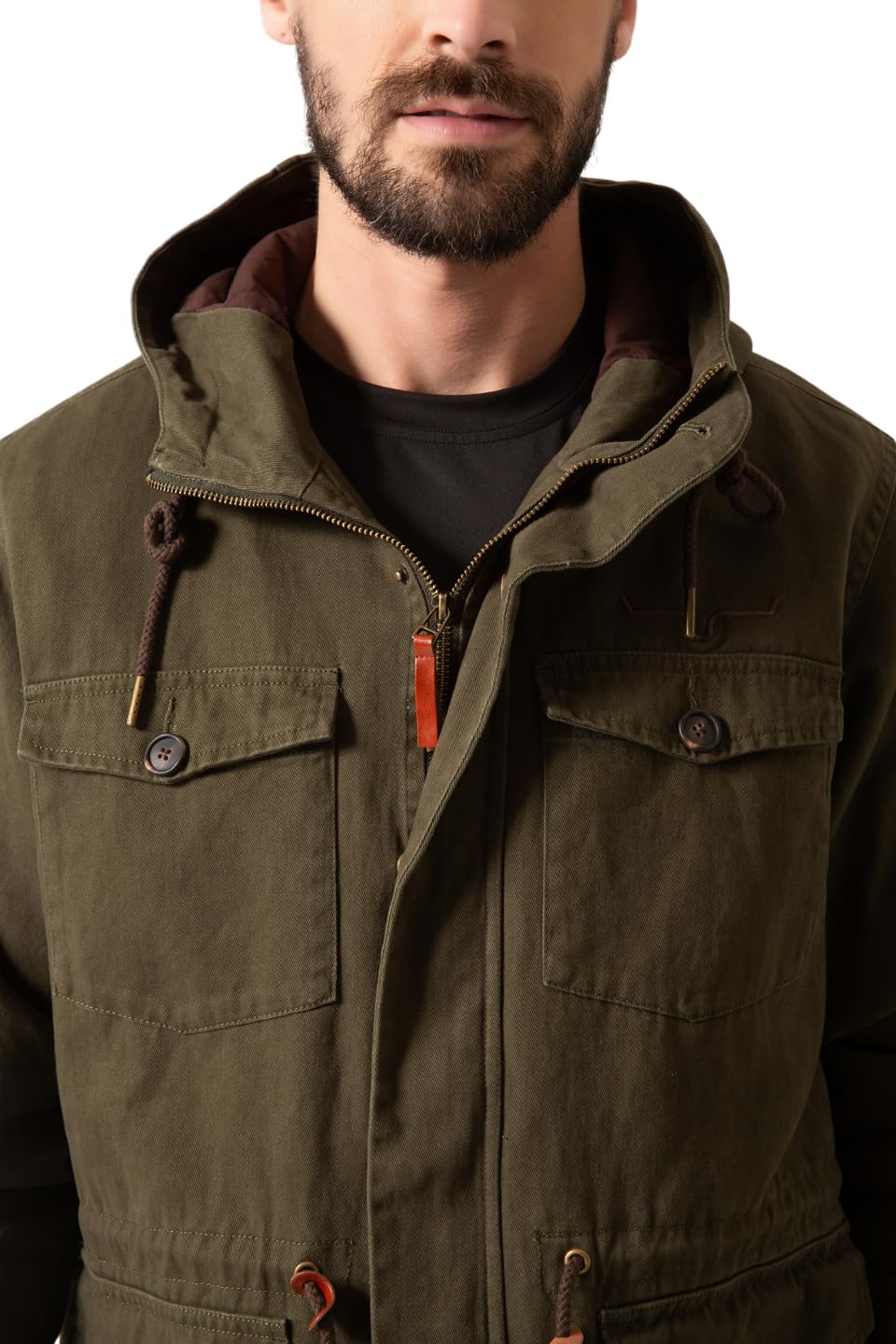 Kimes Ranch Men's Green Army Jacket - F23 - 14342416 - S