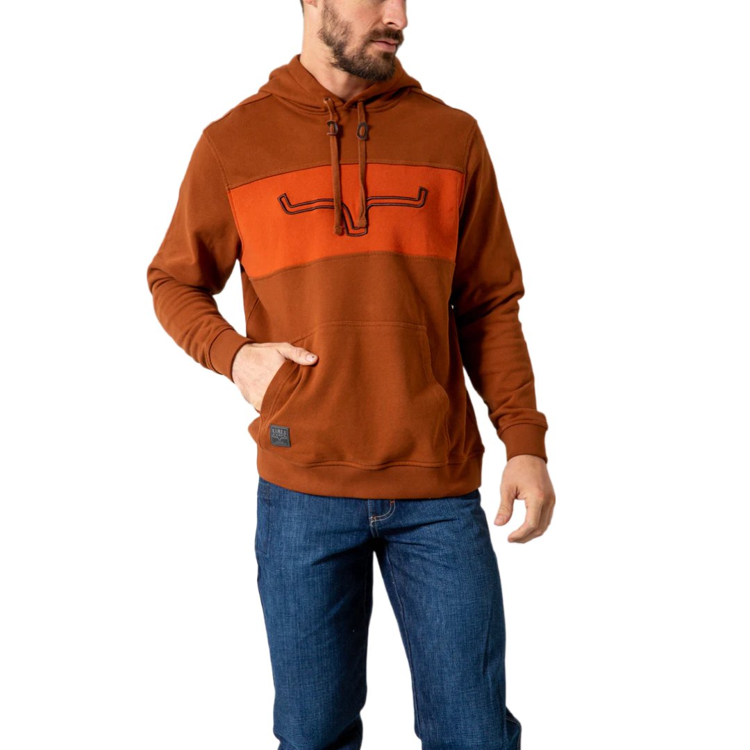 Kimes Ranch Men's Fast Talker Burnt Orange Hoodie - MHO0000001 - OE003 - S