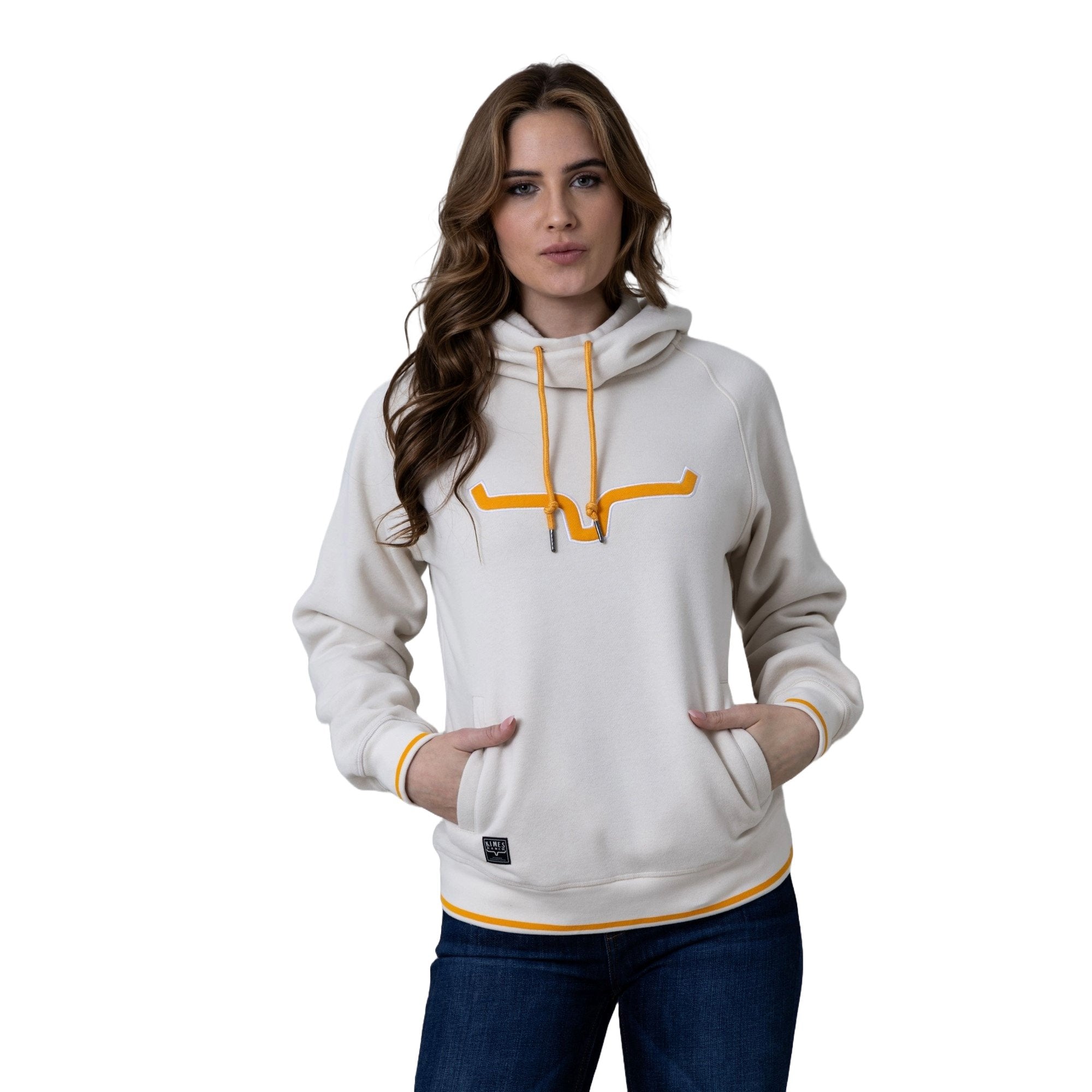 Kimes Ranch Women's Two Scoops Natural Hoodie - WHO0000012 - BE006 - S