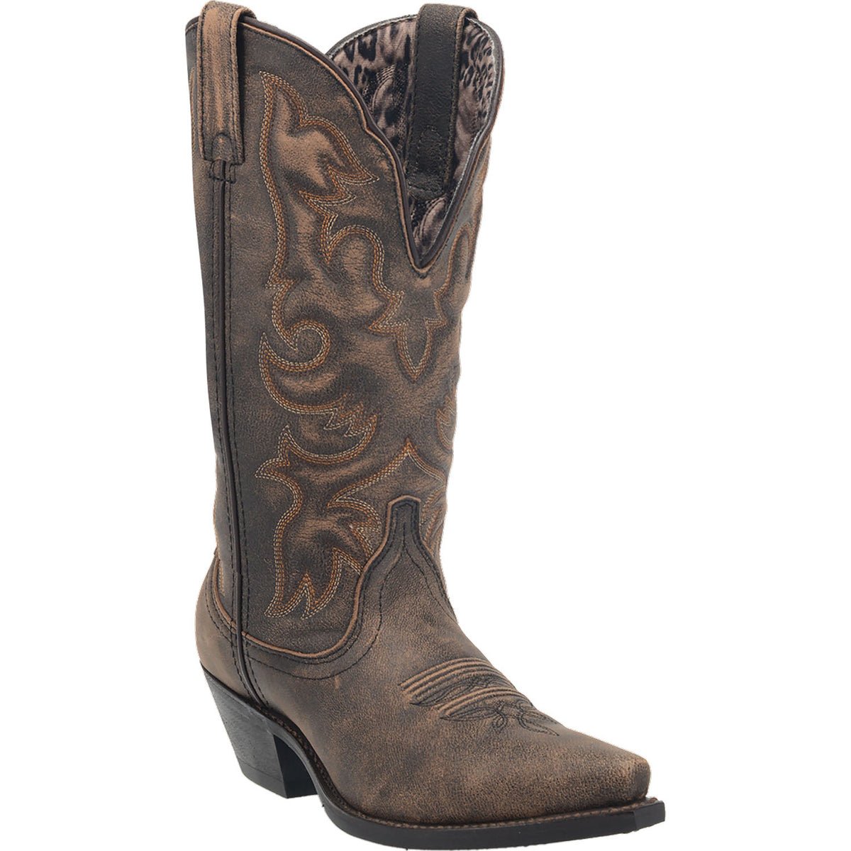 Laredo Men's 13" Mccomb Black Round Toe Western Boot - 12621 - 6.5D