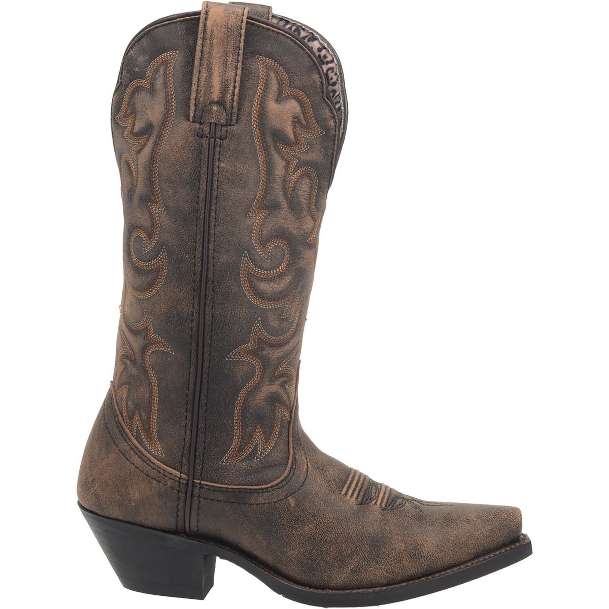 Laredo Men's 13" Mccomb Black Round Toe Western Boot - 12621 - 6.5D