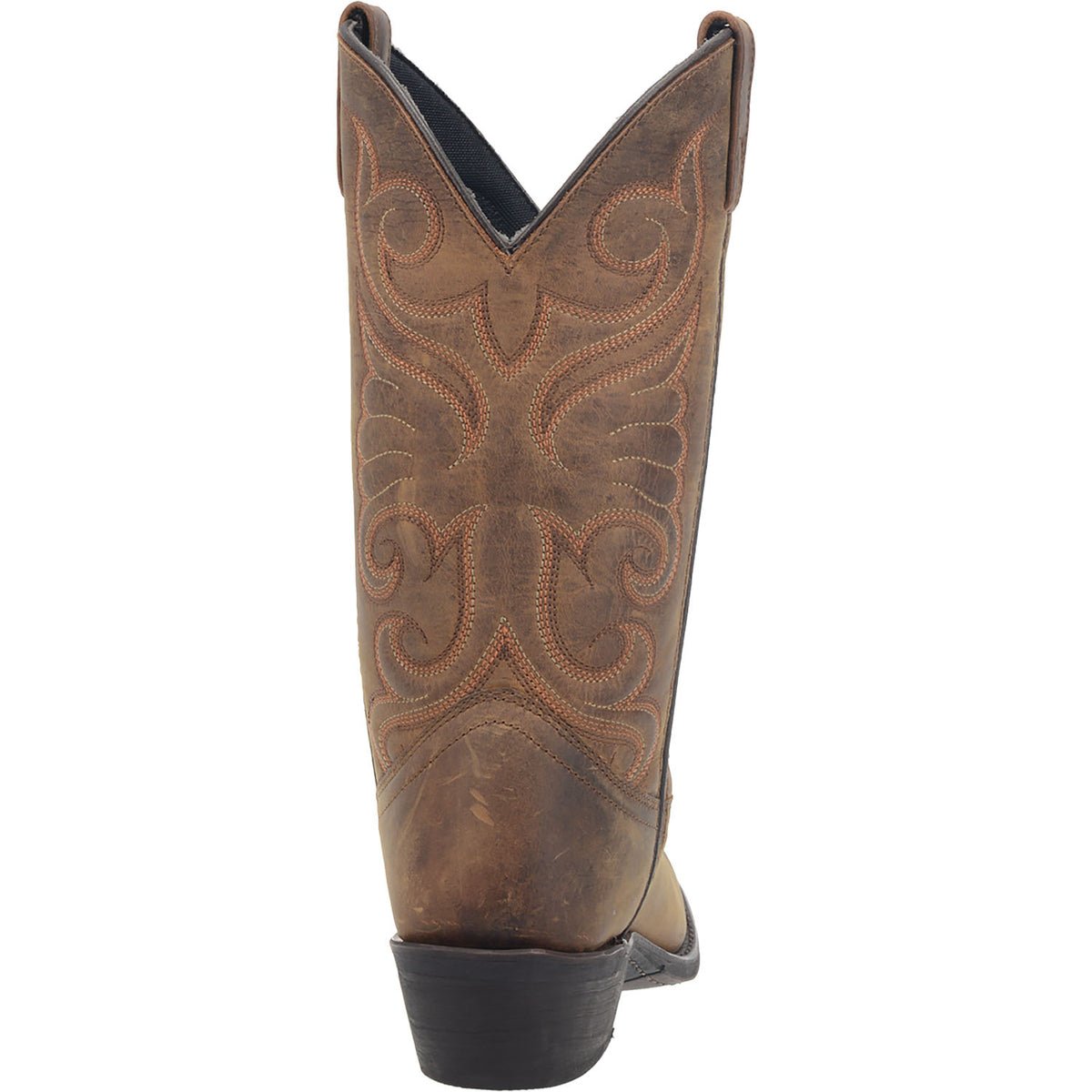 Laredo Women's 11" Bridget Brown Round Toe Western Boot - 51084 - 6M