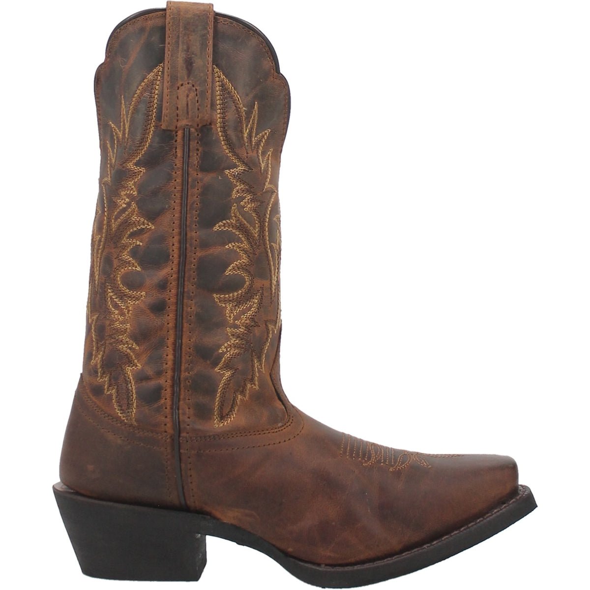 Laredo Women's 11" Malinda Brown Square Toe Western Boot - 51134 - 6M