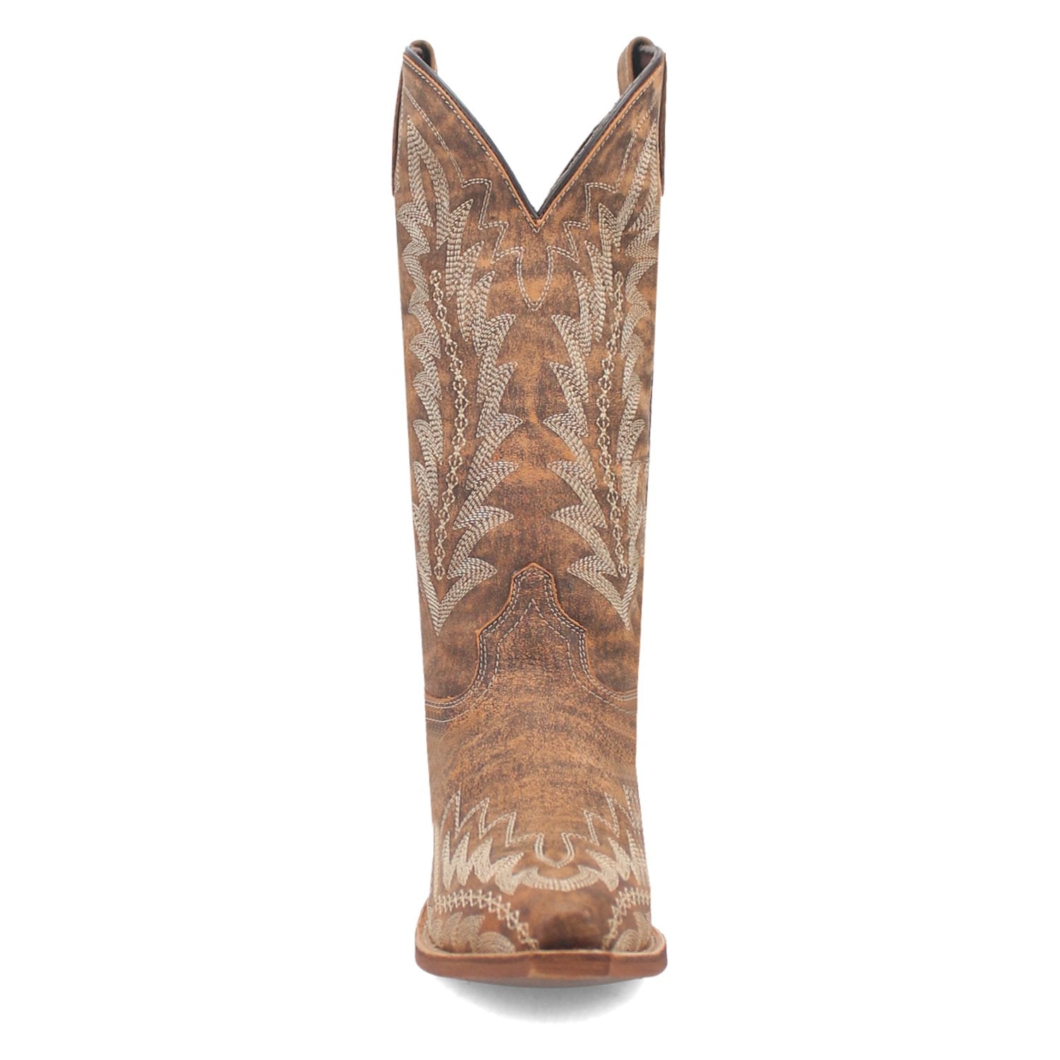 Laredo Women's 12" Emmylee Tan Snip Toe Western Boot - 52189 - 6M