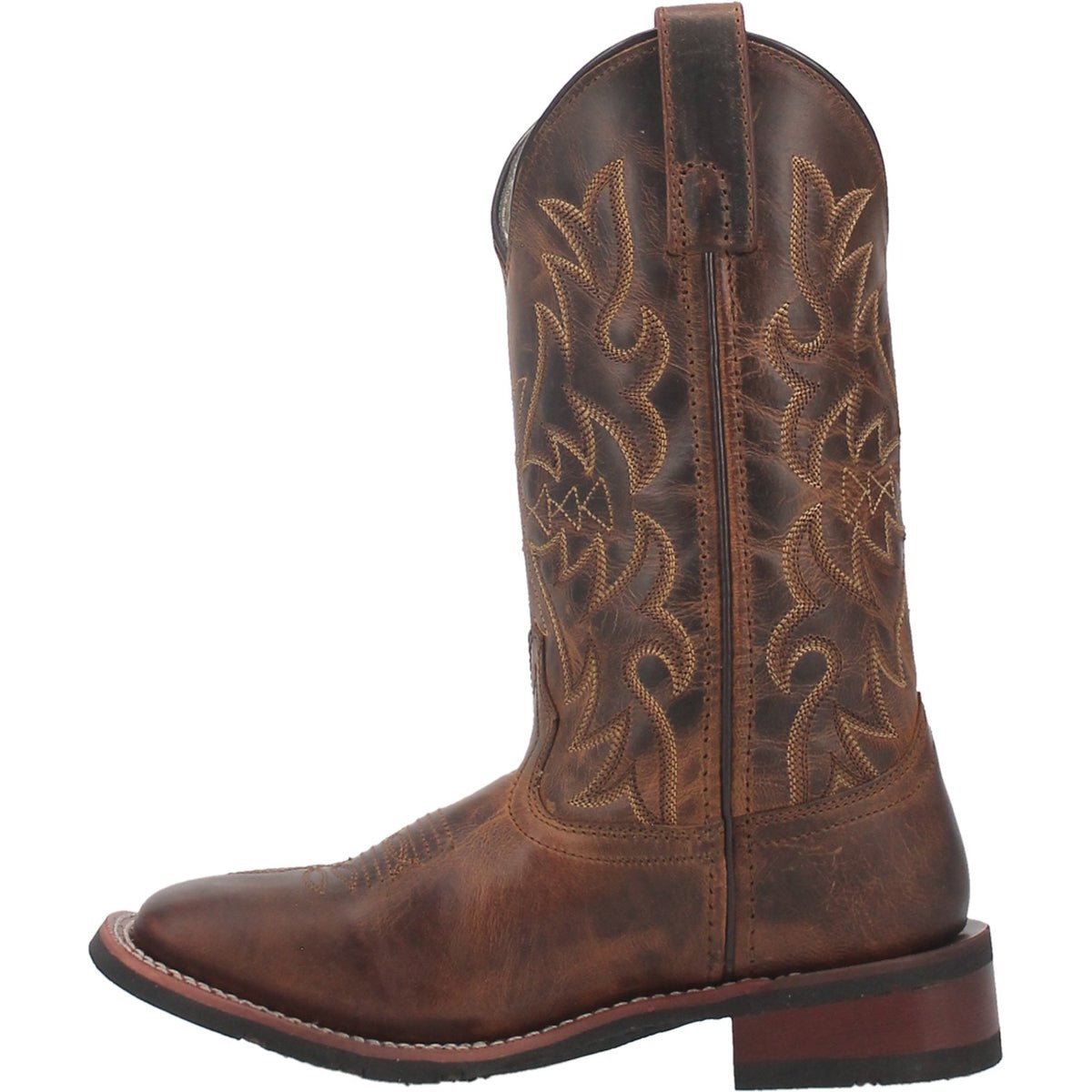 Laredo Women's 11" Anita Tan Square Toe Western Boot - 5602 - 6M