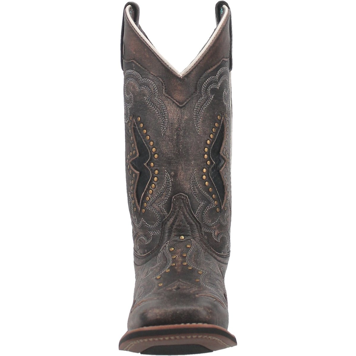 Laredo Women's 11" Spellbound Square Toe Leather Western Boot - 5660 - 5.5M