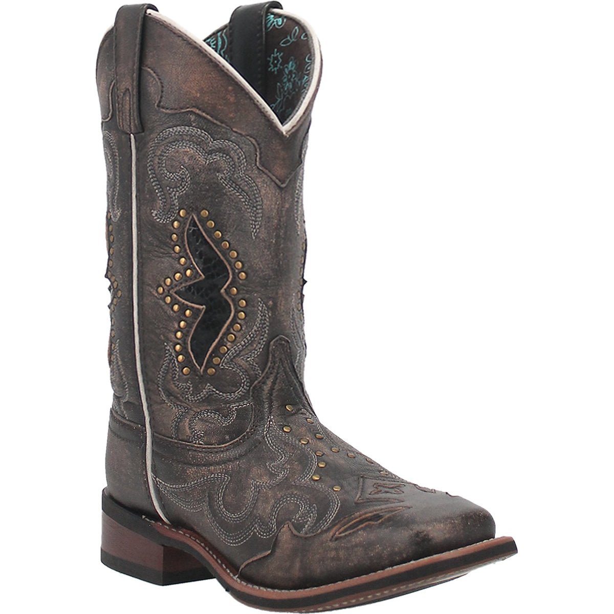 Laredo Women's 11" Spellbound Square Toe Leather Western Boot - 5660 - 5.5M