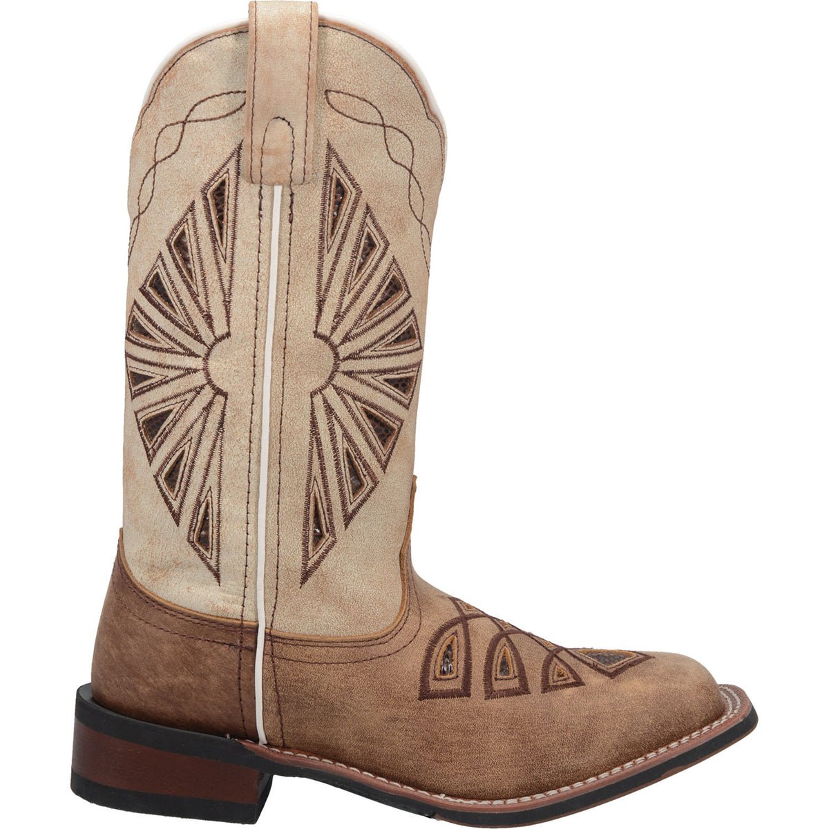 Laredo Women's 11" Kitte Days Tan Square Toe Western Boot - 5821 - 6M