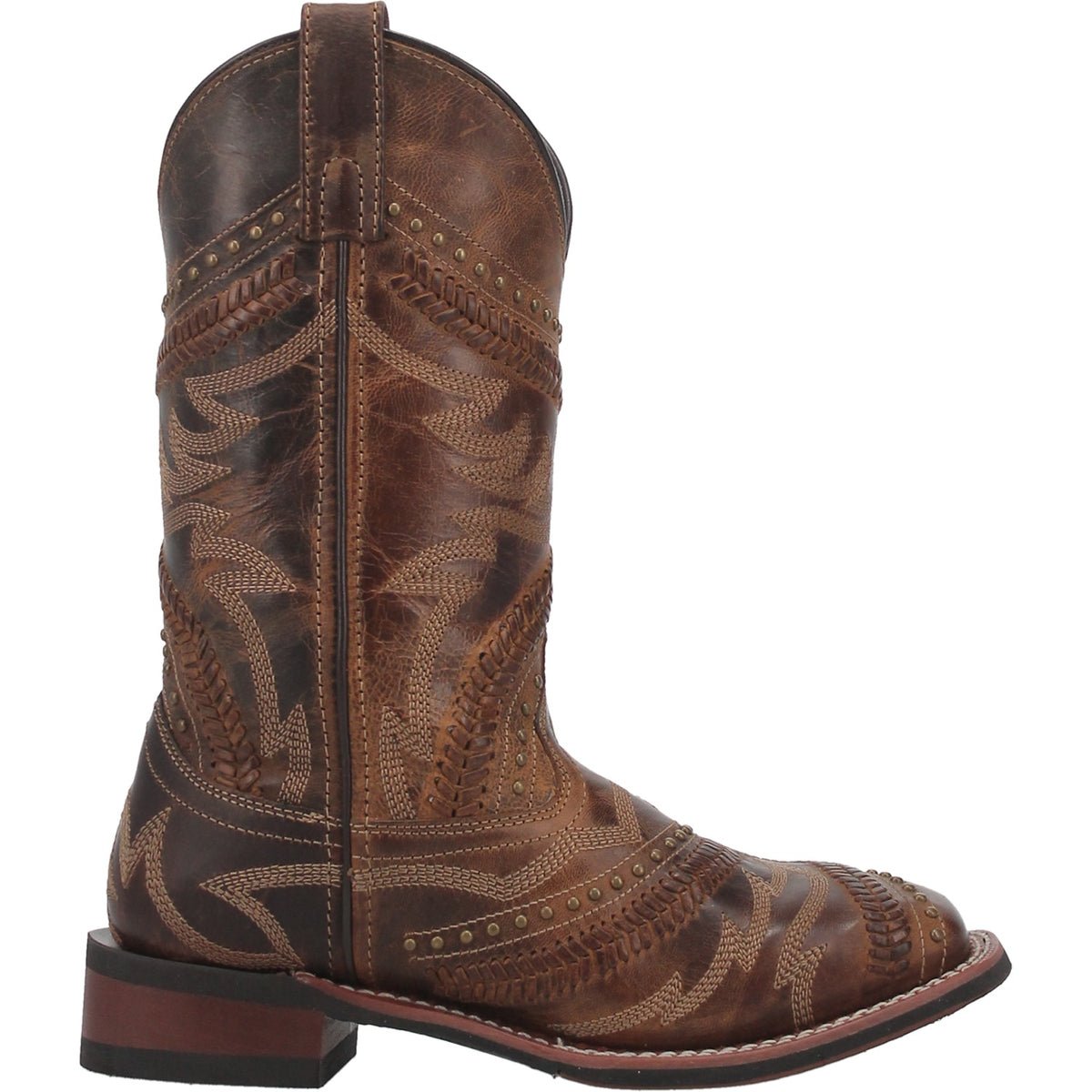 Laredo Women's 11" Charli Tan Square Toe Western Boot - 5893 - 6M