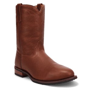 Laredo Men's 10" Brown Vaughn Round Toe Western Boot - 62113 - 7D