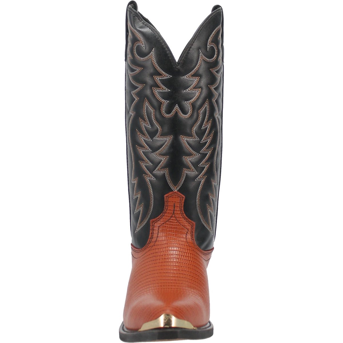 Laredo Men's 13" Atlanta Lizard Print Mid Calf Snip Toe Western Boot - 68086 9D