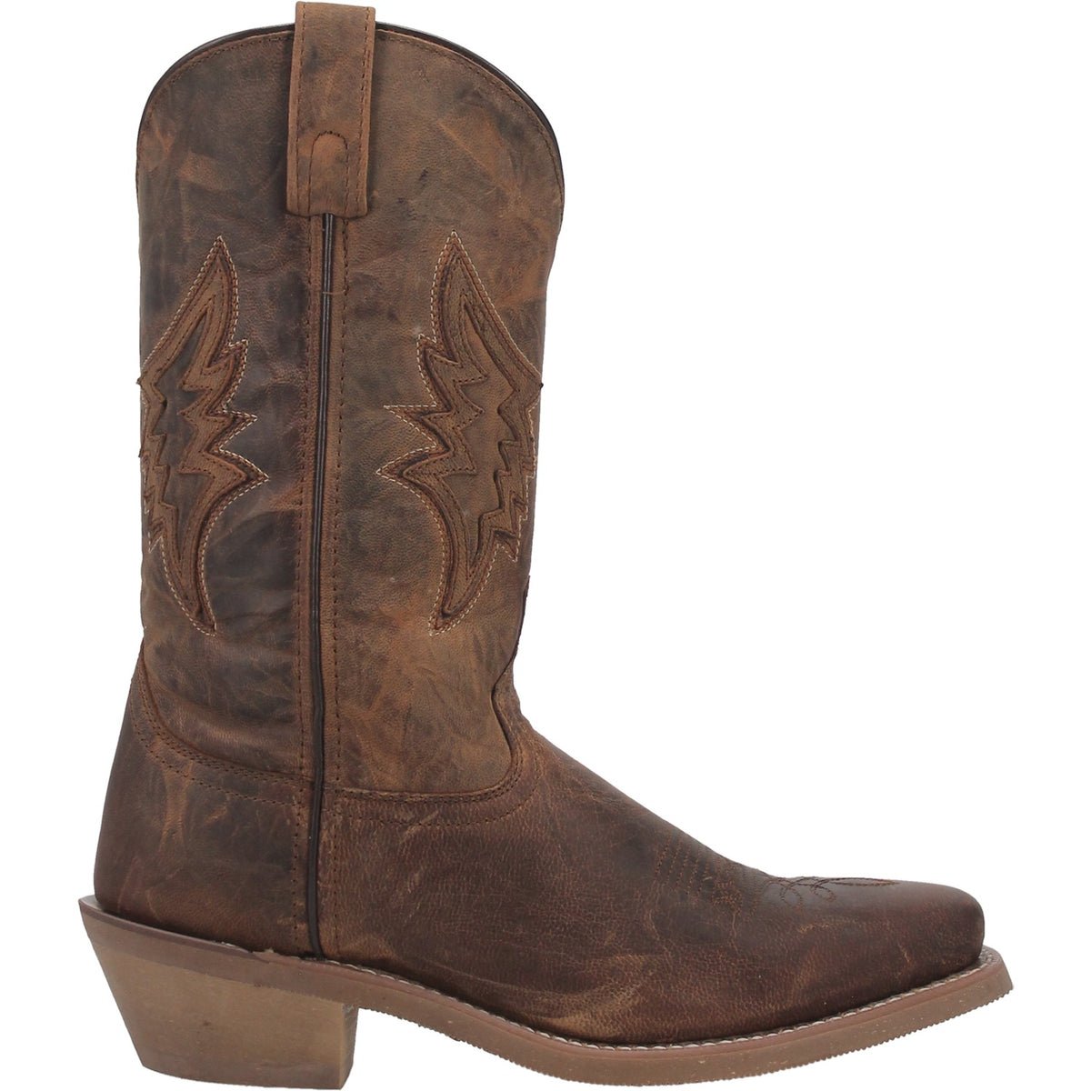 Laredo Men's 12" Nuco Taupe Square Toe Western Boot - 68398 - 7D