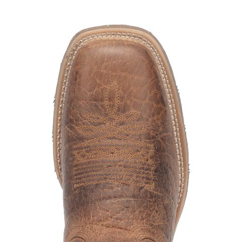 Laredo Men's 11" Combs Rust Leather Western Boots - 7722 - 7D