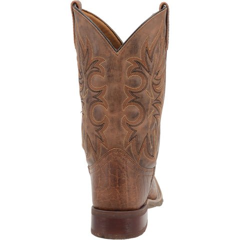 Laredo Men's 11" Combs Rust Leather Western Boots - 7722 - 7D